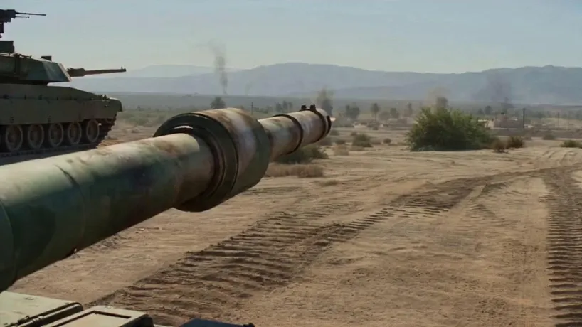 Desert tank strike