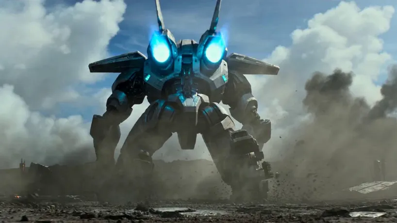 Mecha launch sequence