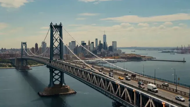 Giant Cat Destroys the Suspension Bridge