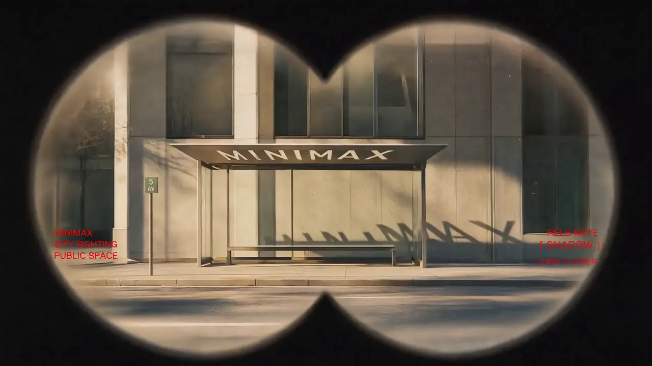 Vintage Binocular Brand Film MiniMax H3 output preview