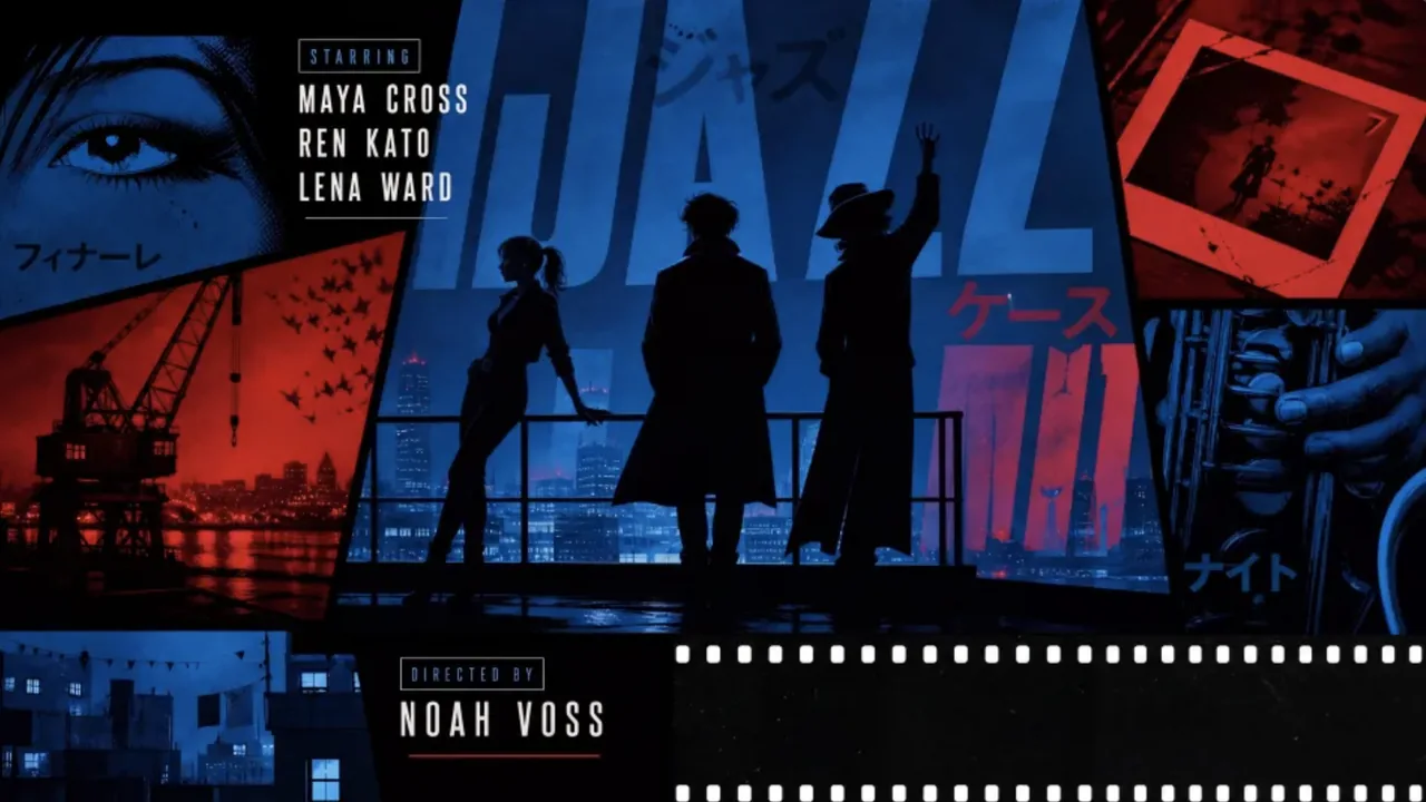 Retro Anime Crime Title Sequence reference 5