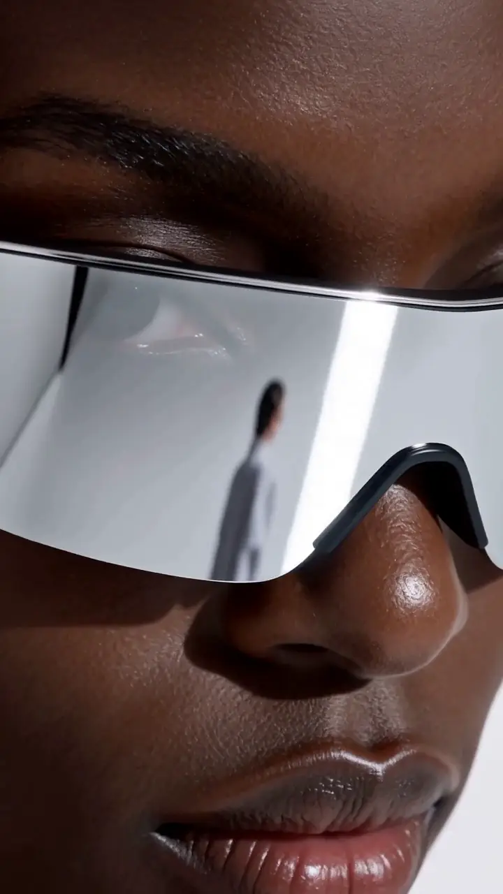 Futuristic Eyewear Campaign MiniMax H3 output preview