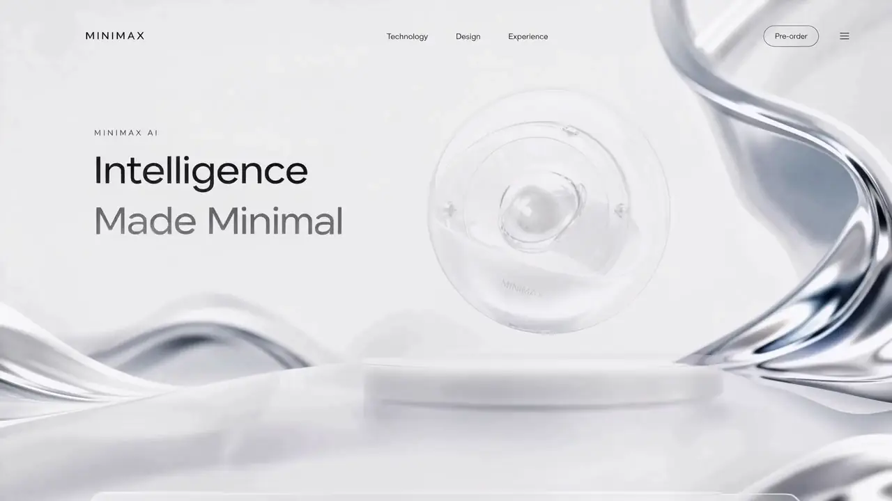 Rotating Product Page Reveal MiniMax H3 output preview